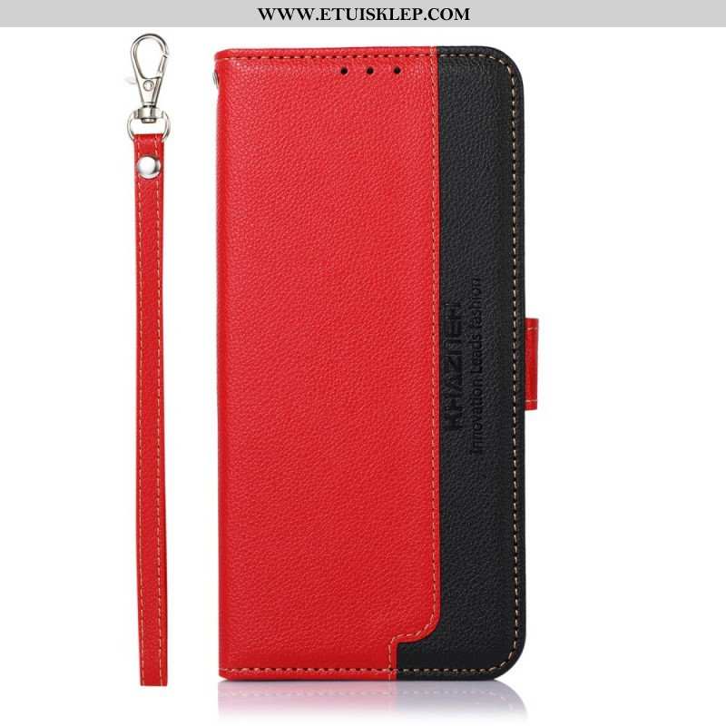 Etui Folio do Samsung Galaxy M32 Rfid Khazneh W Stylu Liczi